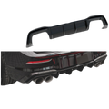 Max Style Rear Diffuser (gloss black) for 20+ Volkswagen Golf R MK8