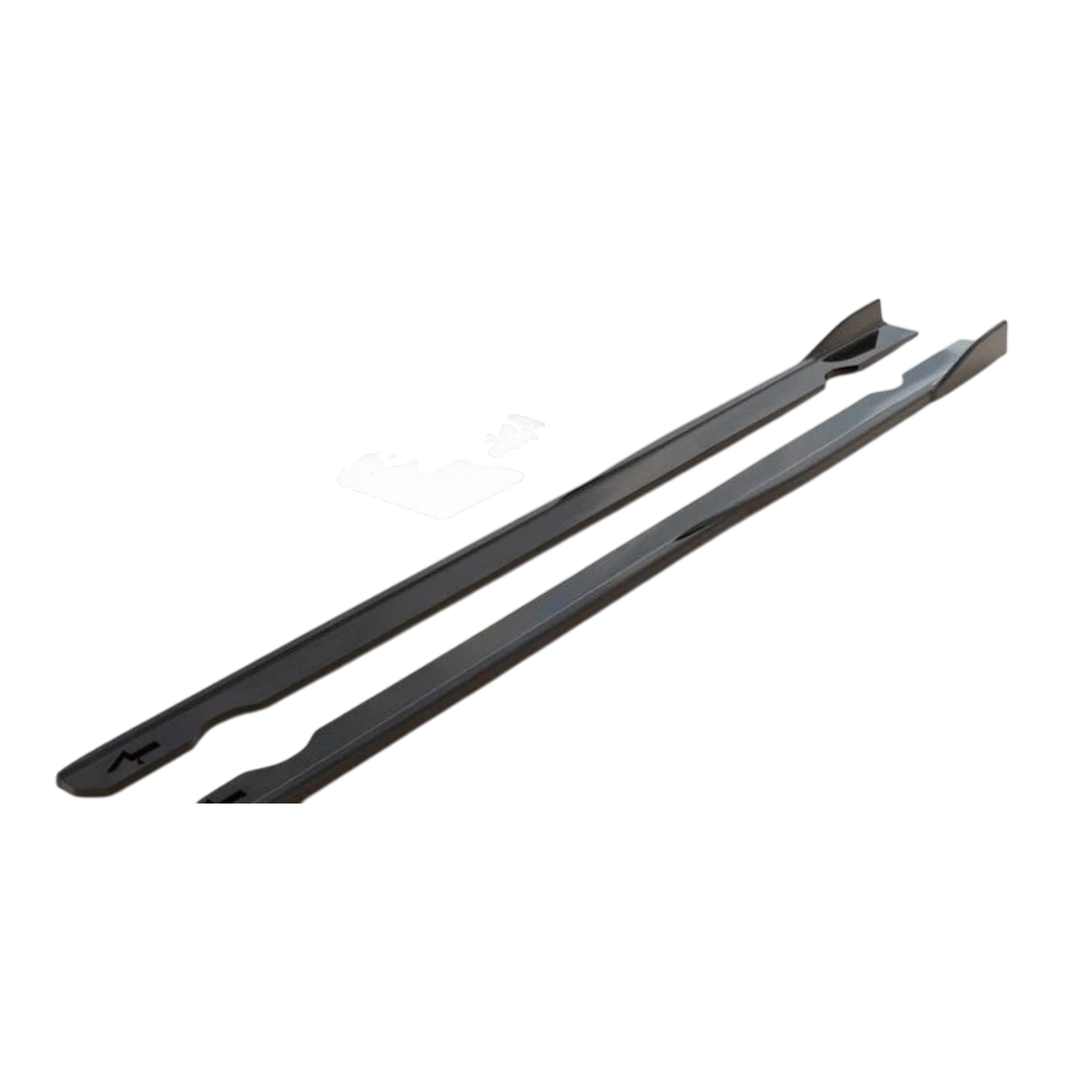 Aero Side Skirts (gloss black) for 13-17 Volkswagen Golf R MK7