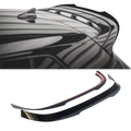 Max Style Rear Spoiler Cap CS (textured black) for 20+ Volkswagen Golf R/GTI MK8
