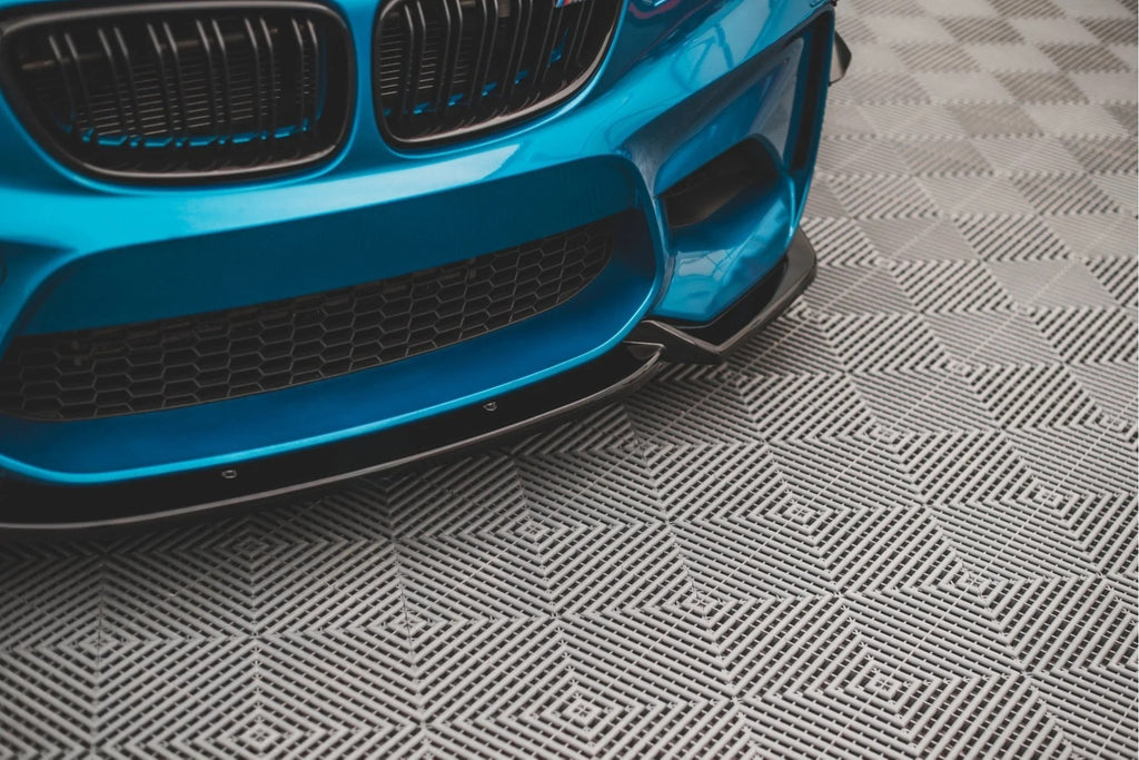 Max Style Front Lip (Gloss Black) for 16-21 BMW M2 (Coupe/Competition) F87
