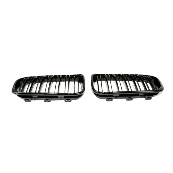 M Performance Style Dual Slat Grille (Gloss Black) for BMW 1 Series F20 2015-2019