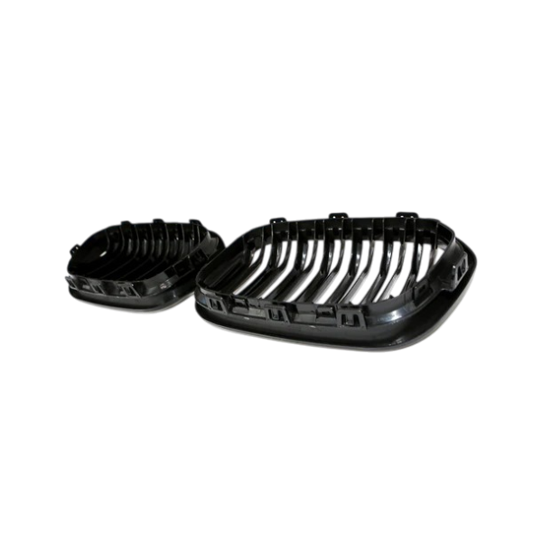 M Performance Style Dual Slat Grille (Gloss Black) for BMW 1 Series F20 2015-2019
