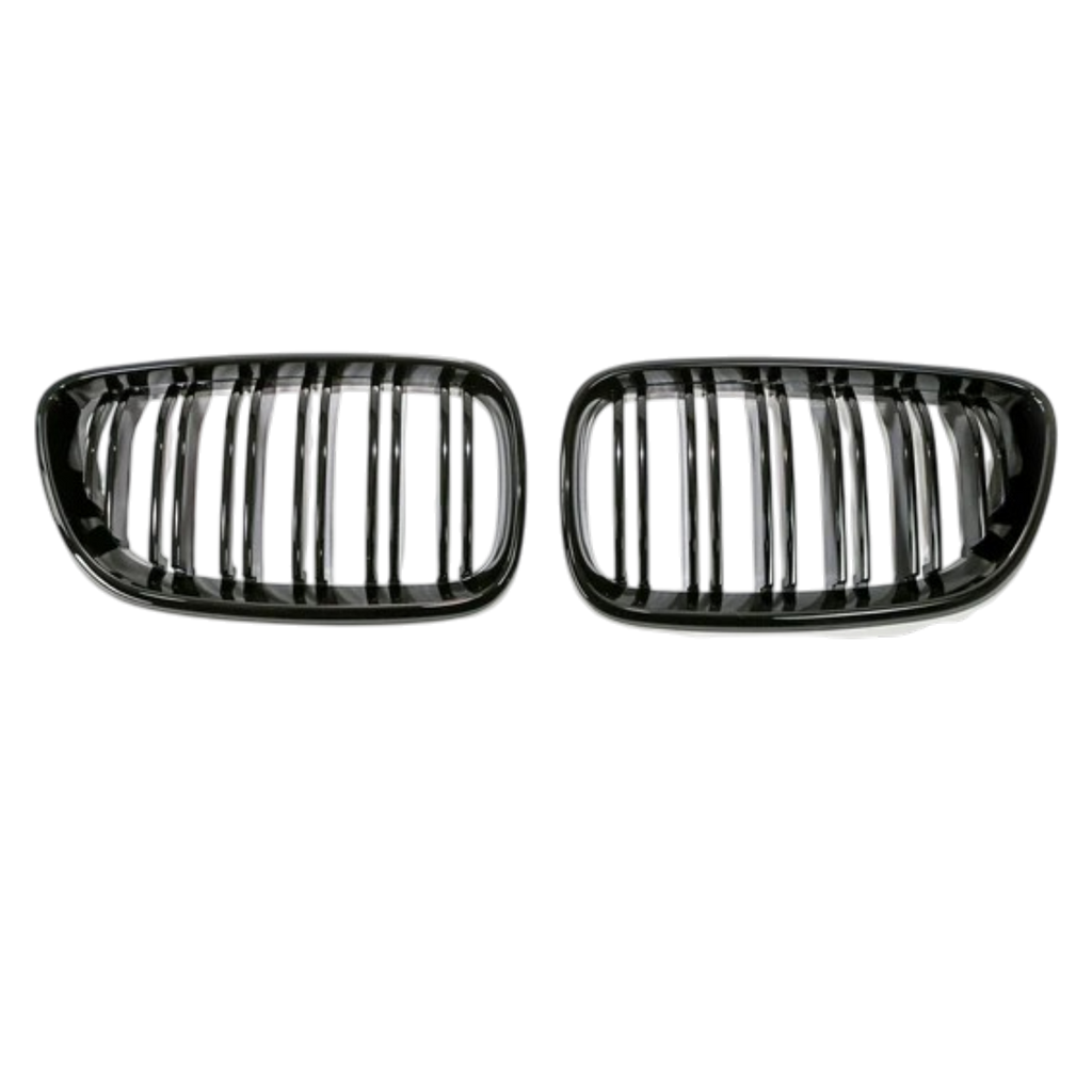 M Performance Style Dual Slat Grille (Gloss Black) for BMW 2 Series F22 F23 / M2 F87 Non Comp 2014-2020