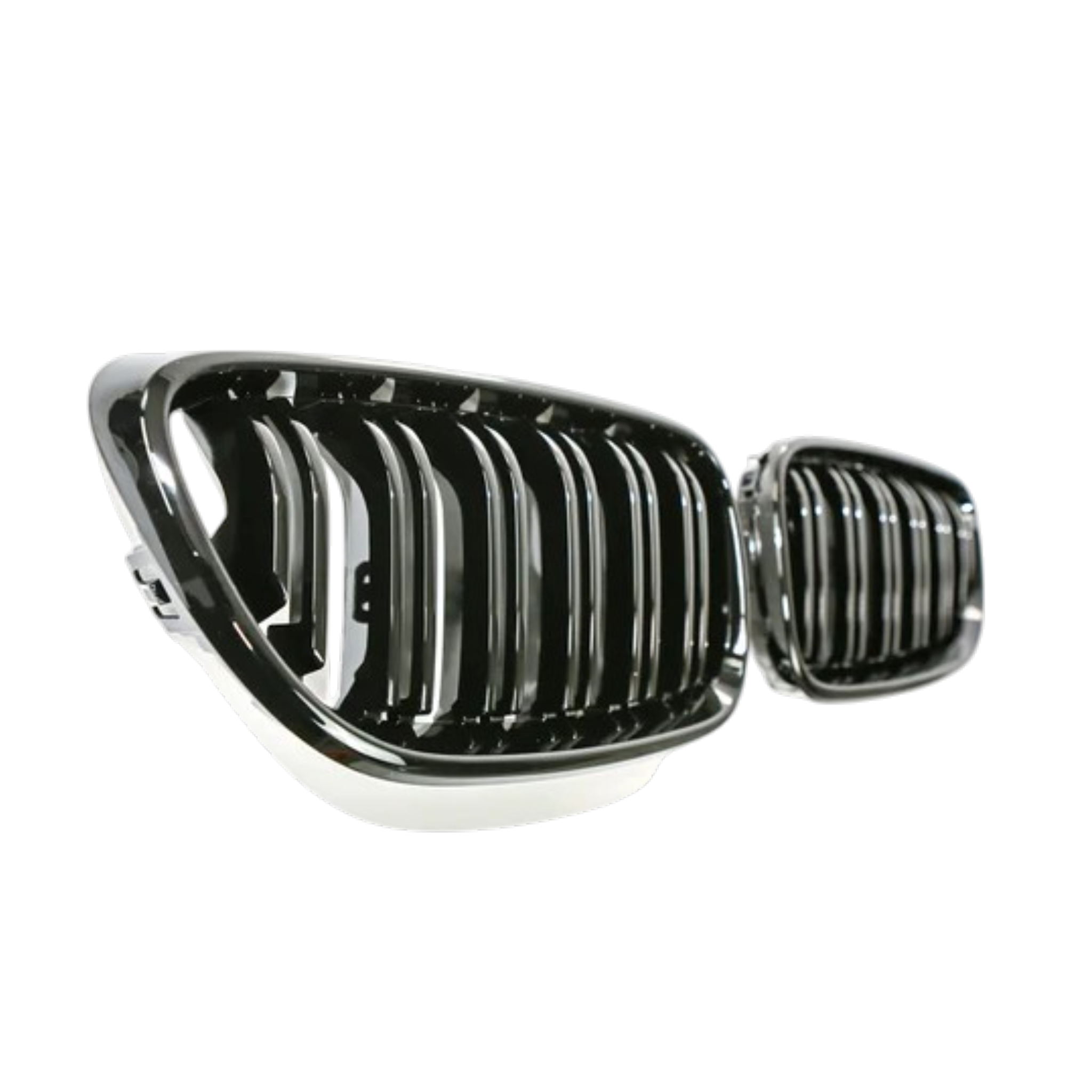 M Performance Style Dual Slat Grille (Gloss Black) for BMW 2 Series F22 F23 / M2 F87 Non Comp 2014-2020