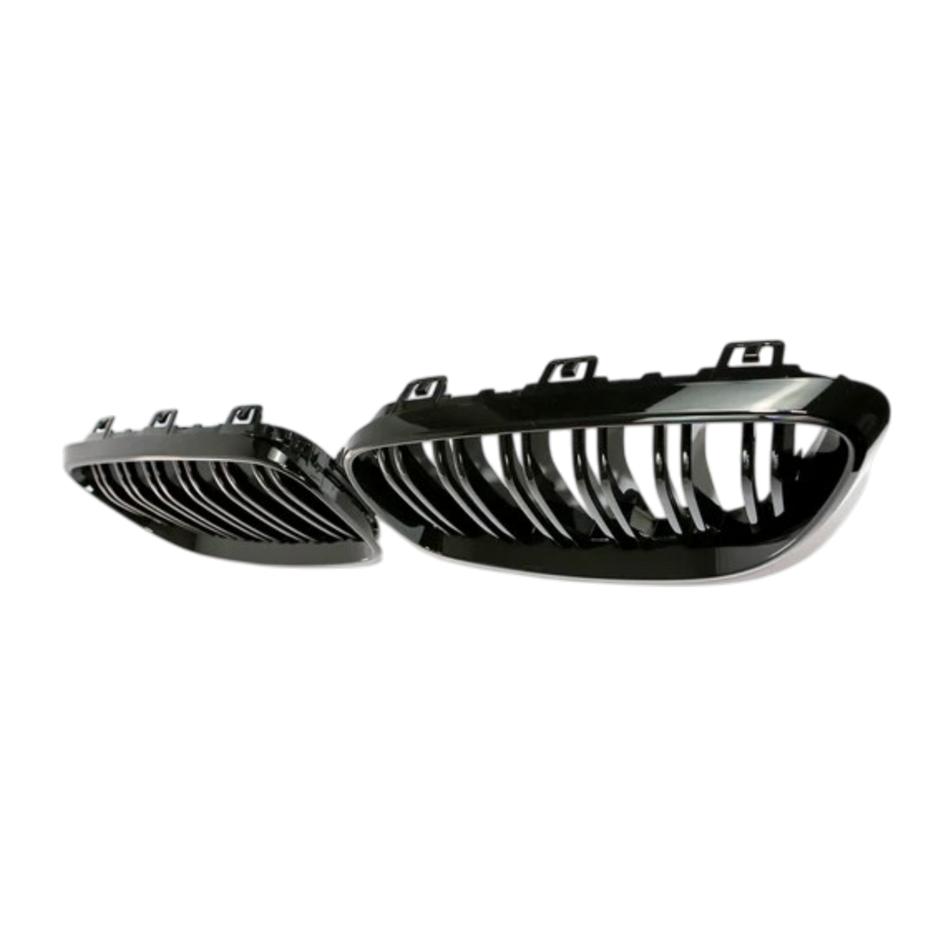 M Performance Style Dual Slat Grille (Gloss Black) for BMW 2 Series F22 F23 / M2 F87 Non Comp 2014-2020