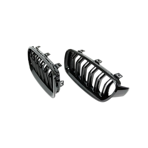 M Performance Style Dual Slat Grille (Gloss Black) for BMW 3 Series F30 F31 2012-2018