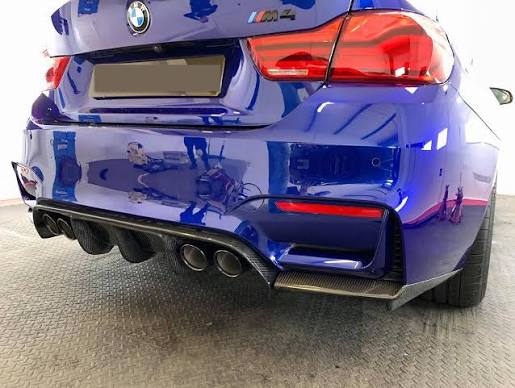 BMW M3 F80 / M4 F82 F83 (CARBON FIBER) Vorsteiner Style Rear Diffuser