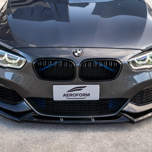M Performance Style Dual Slat Grille (Gloss Black) for BMW 1 Series F20 2015-2019