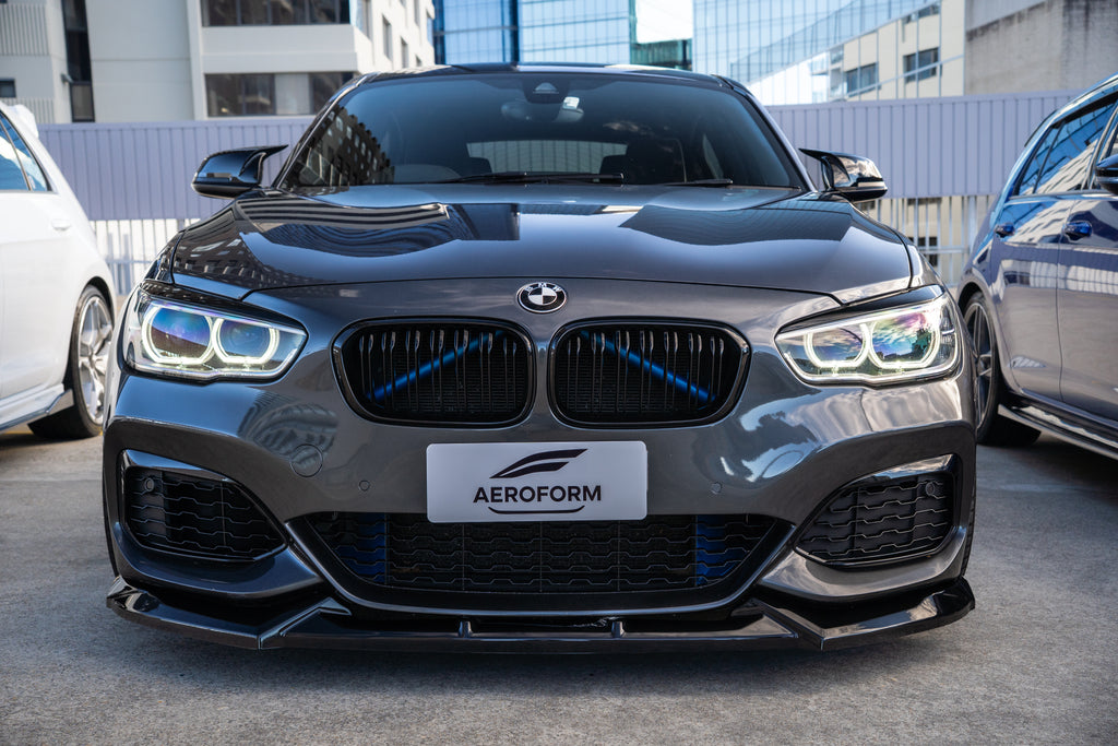 M Performance Style Dual Slat Grille (Gloss Black) for BMW 1 Series F20 2015-2019
