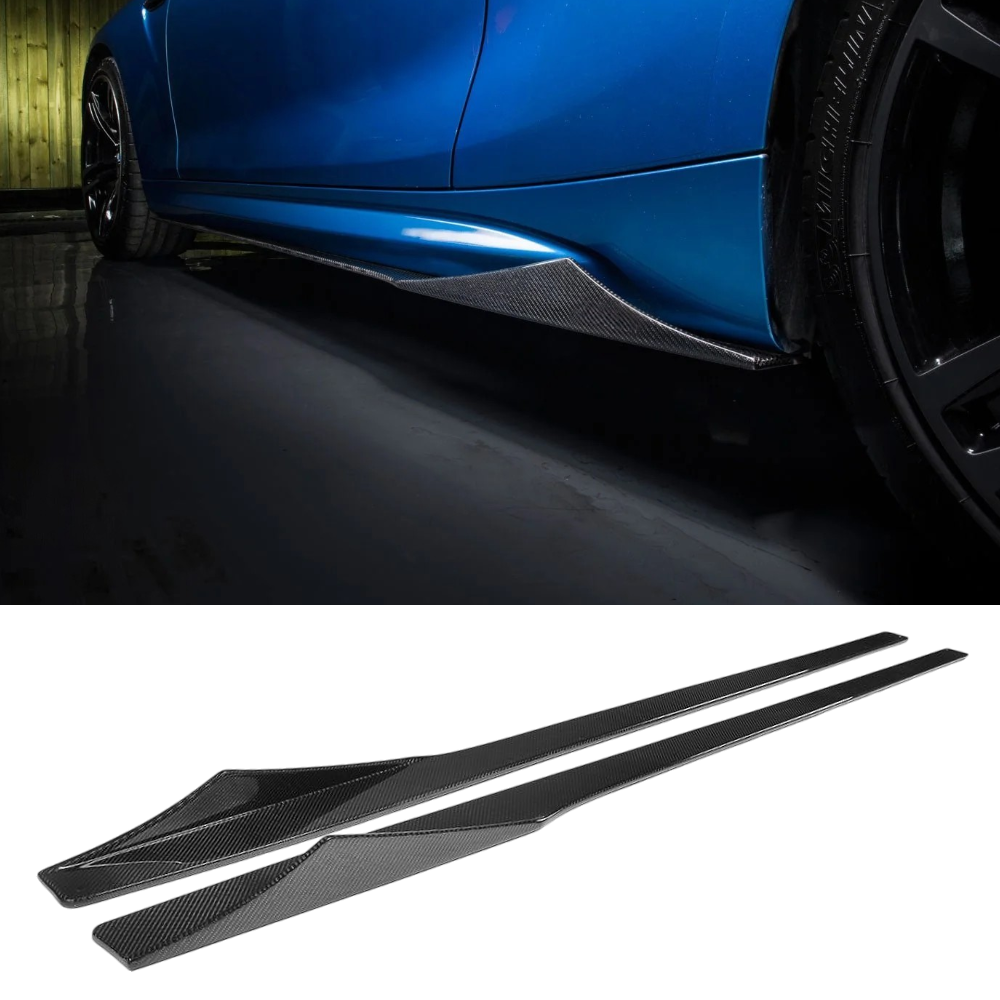BMW M2/M2 Comp F87 2016-2021 (CARBON FIBER) MTC STYLE SIDE SKIRTS