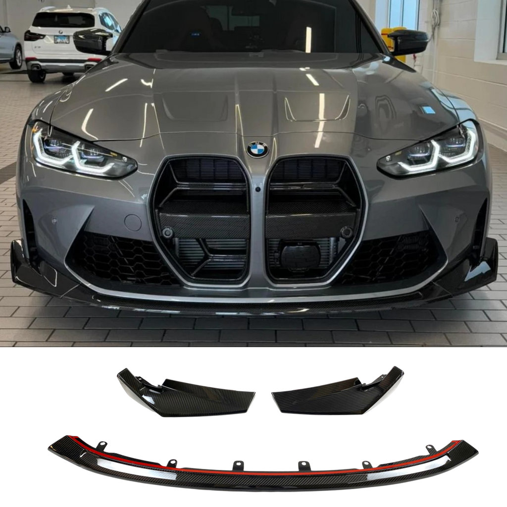 BMW M3 G80 G81/ M4 G82 G83 (CARBON FIBER) CSL Style Front Lip