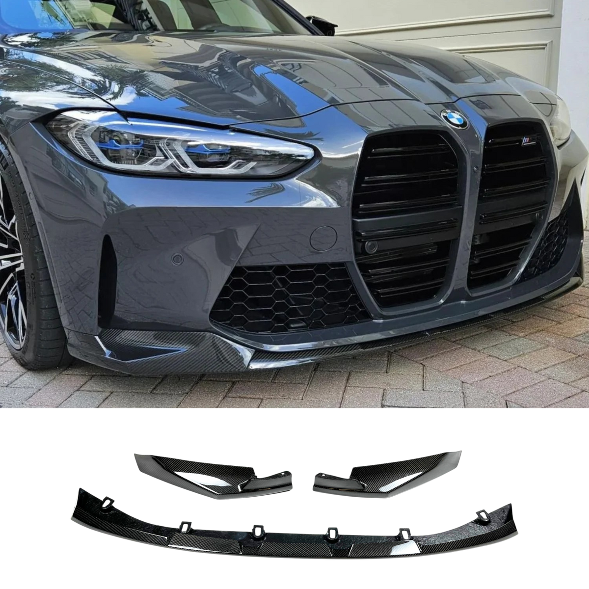 BMW M3 G80 G81/ M4 G82 G83 (CARBON FIBER) M Performance Style Front Lip