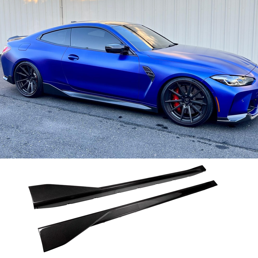 BMW M3 G80 G81/ M4 G82 G83 (CARBON FIBER) M Performance Style Side Skirts