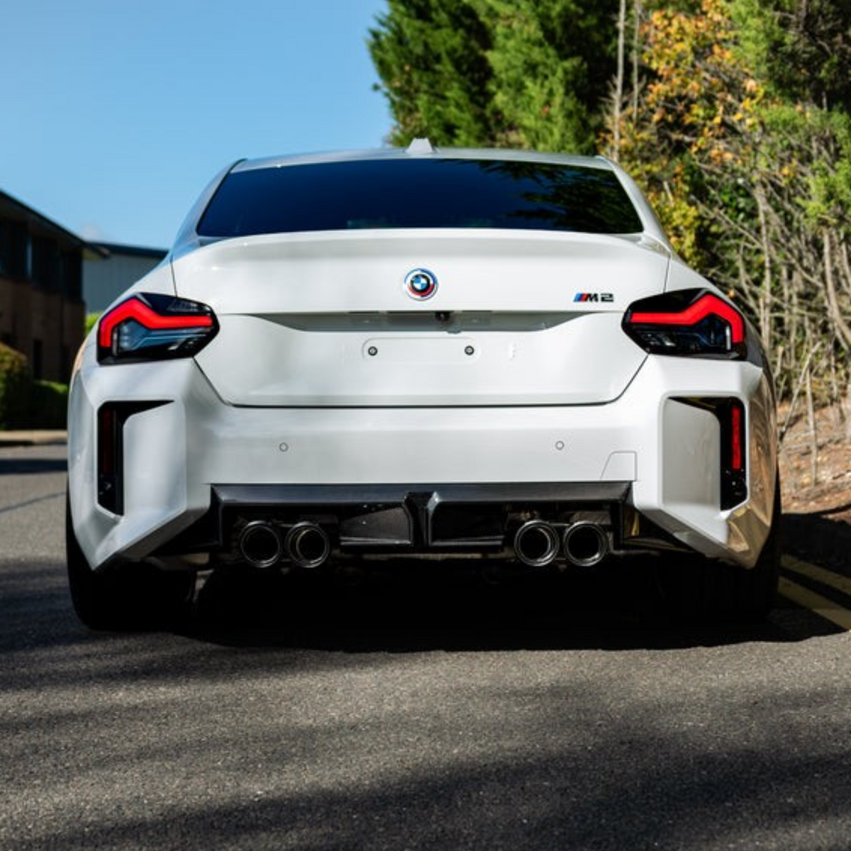 BMW M2 G87 2023+  (CARBON FIBER) CS STYLE REAR DIFFUSER
