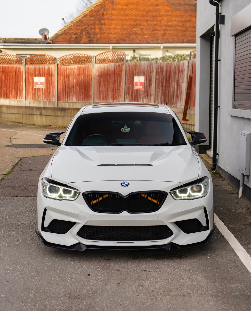 M2 Competition Style Front Bumper for 15-19 BMW 1 Series F20 LCI
