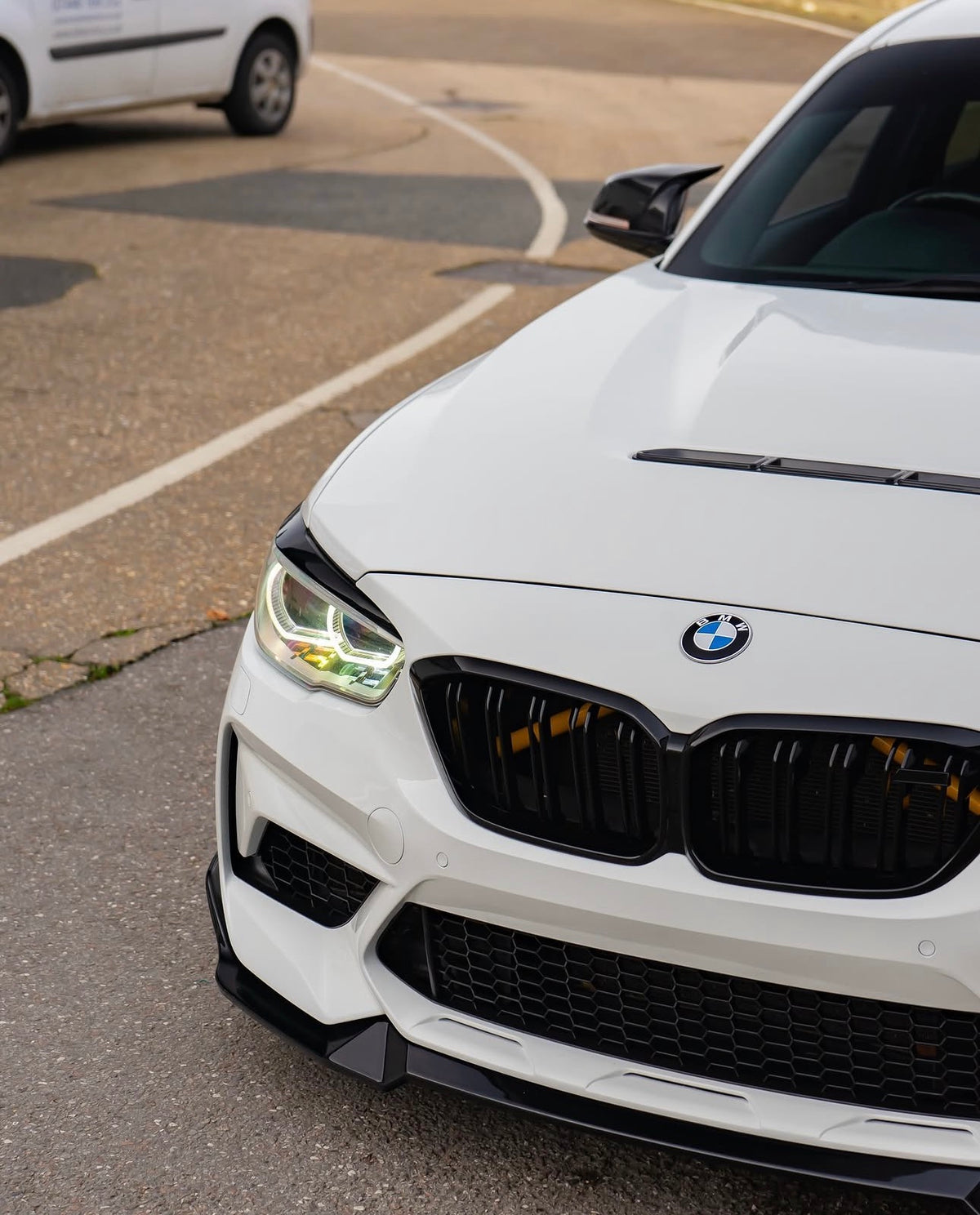 M2 Competition Style Front Bumper for 15-19 BMW 1 Series F20 LCI