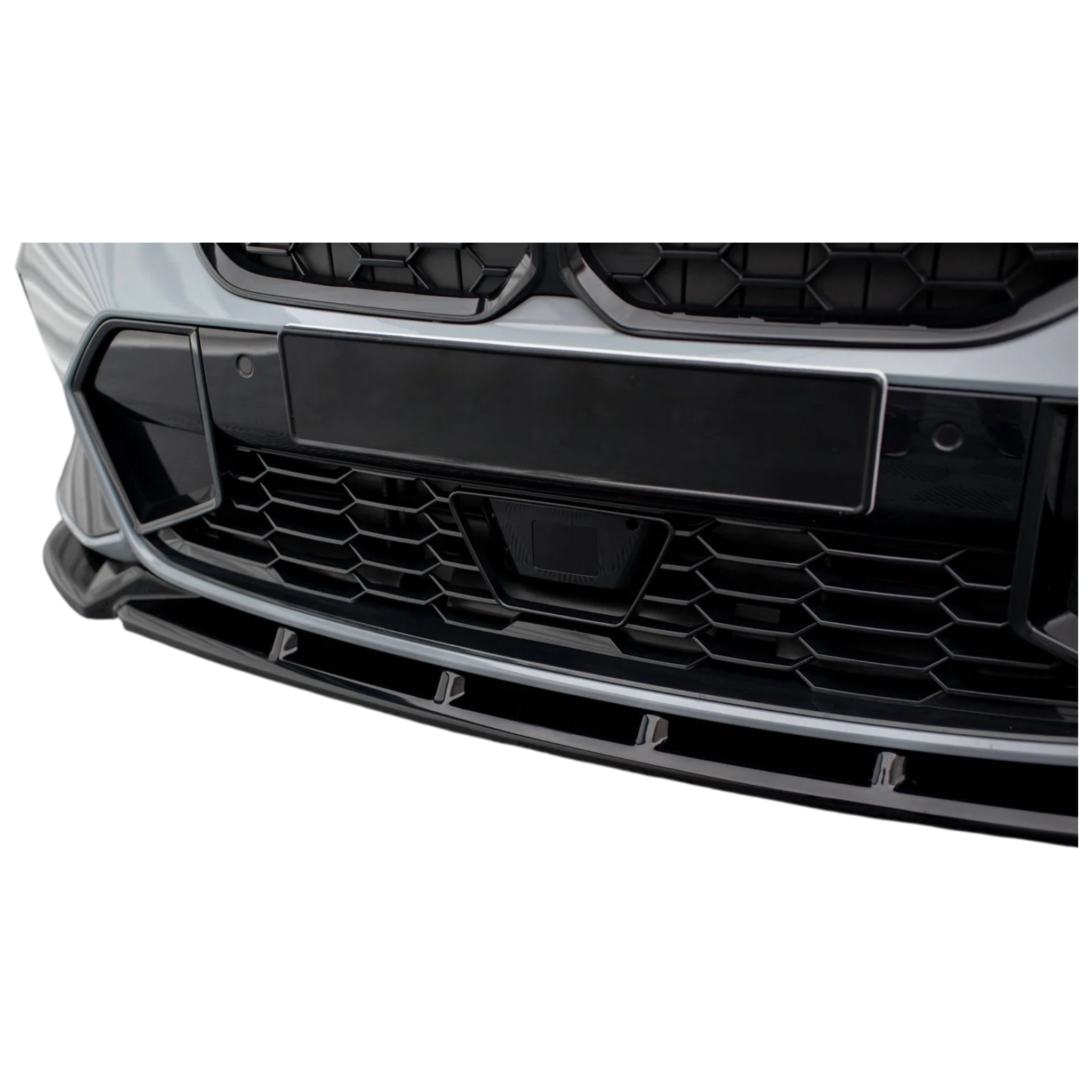 Max Style Front Lip (Gloss Black) for 22+ BMW 3 Series G20-LCI (M-Sport)