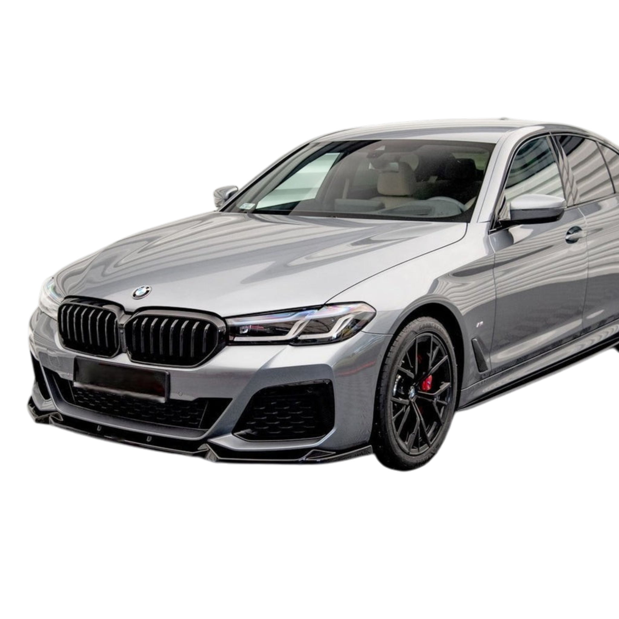 Max Style Front Lip (Gloss Black) for 20+ BMW 5 Series G30 (M-Sport)