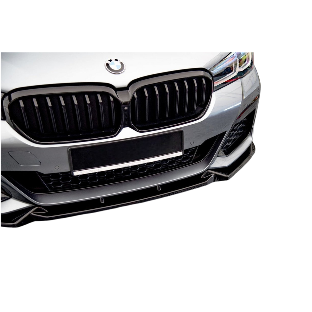 Max Style Front Lip (Gloss Black) for 20+ BMW 5 Series G30 (M-Sport)