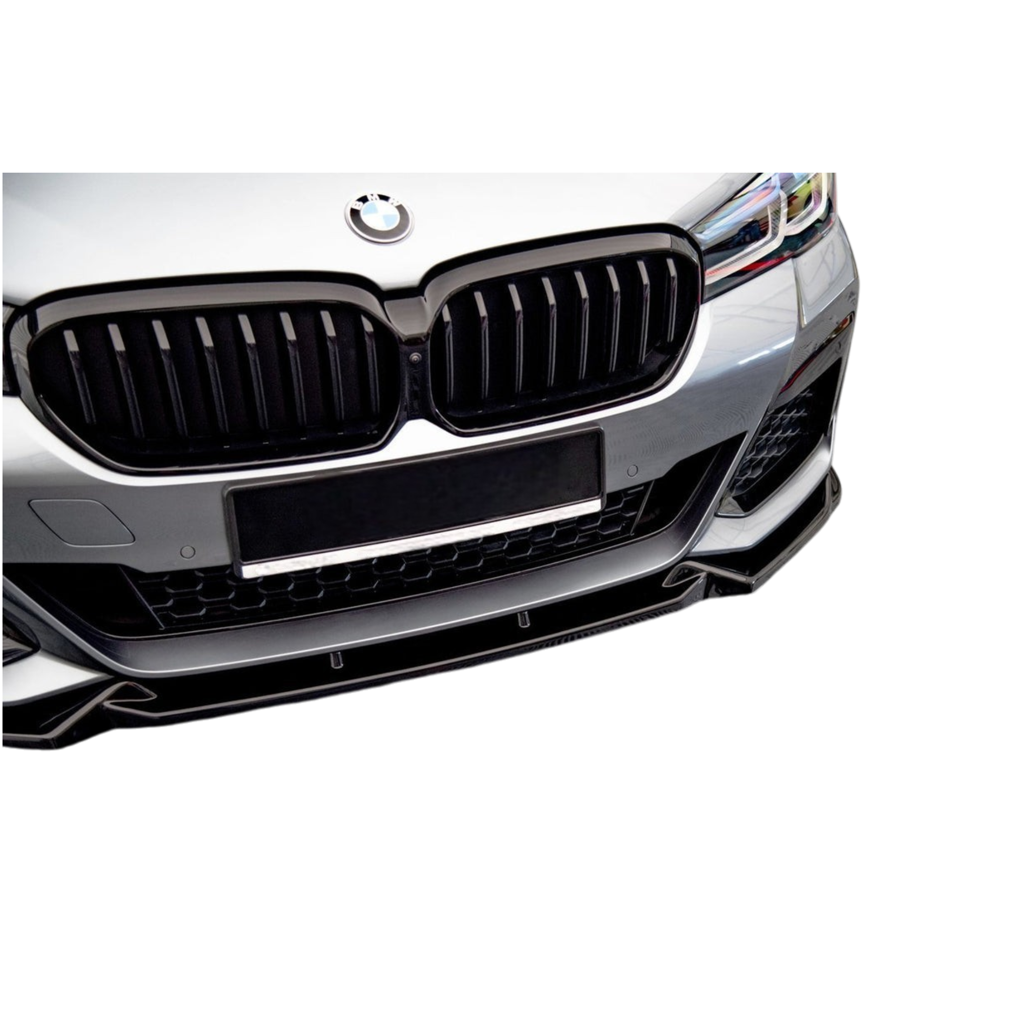 Max Style Front Lip (Gloss Black) for 20+ BMW 5 Series G30 (M-Sport)