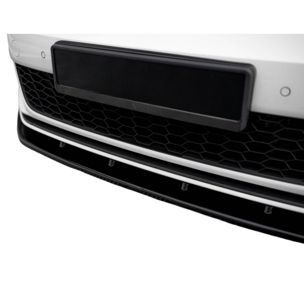 Aero Front Lip (gloss black) for 17-20 Volkswagen Golf GTI MK7.5
