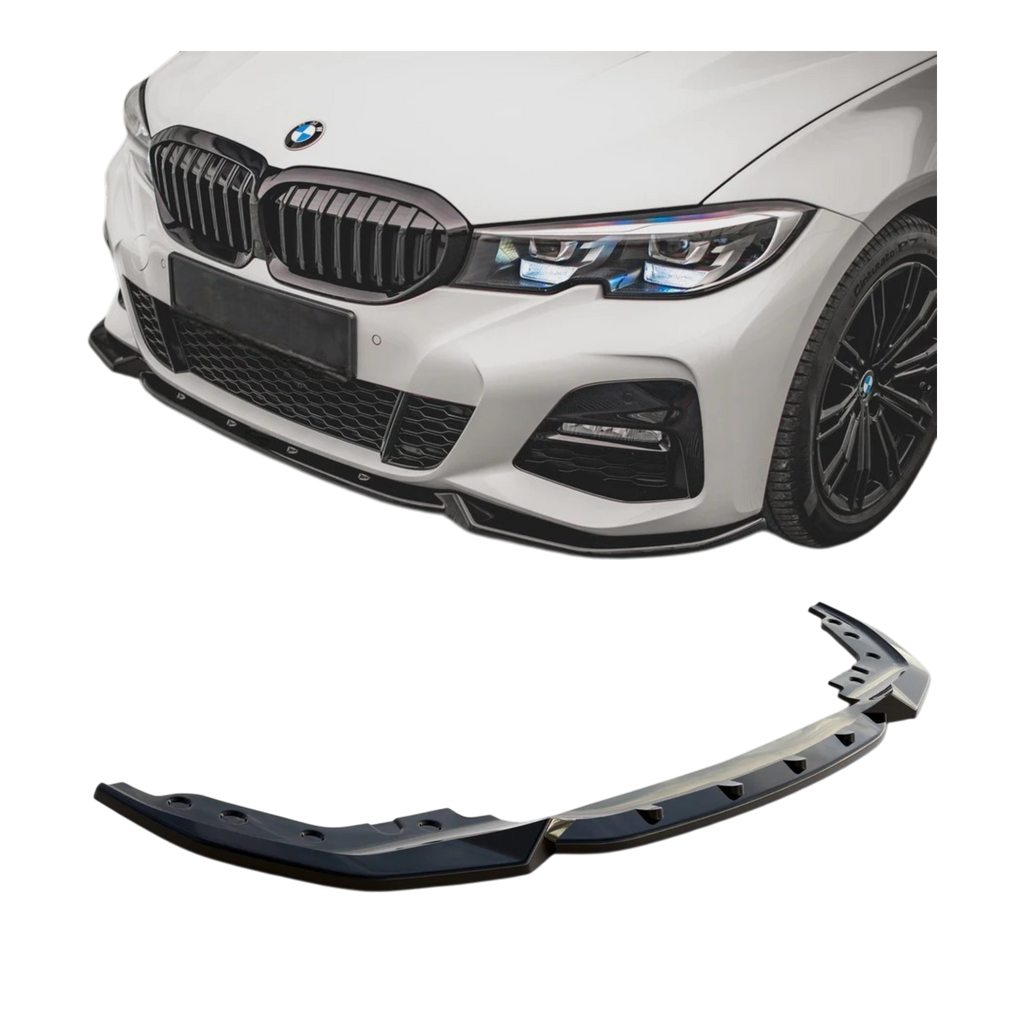 Max Style Lip (Gloss Black) for 19-22 BMW 3 Series G20 (M-Sport)