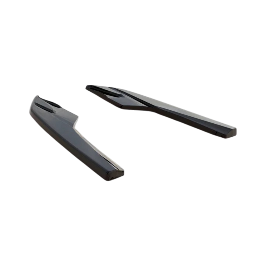 Aero Rear side splitters (Gloss Black) for 13-16 Audi S3/A3 S-Line (sedan) 8V pre-facelift