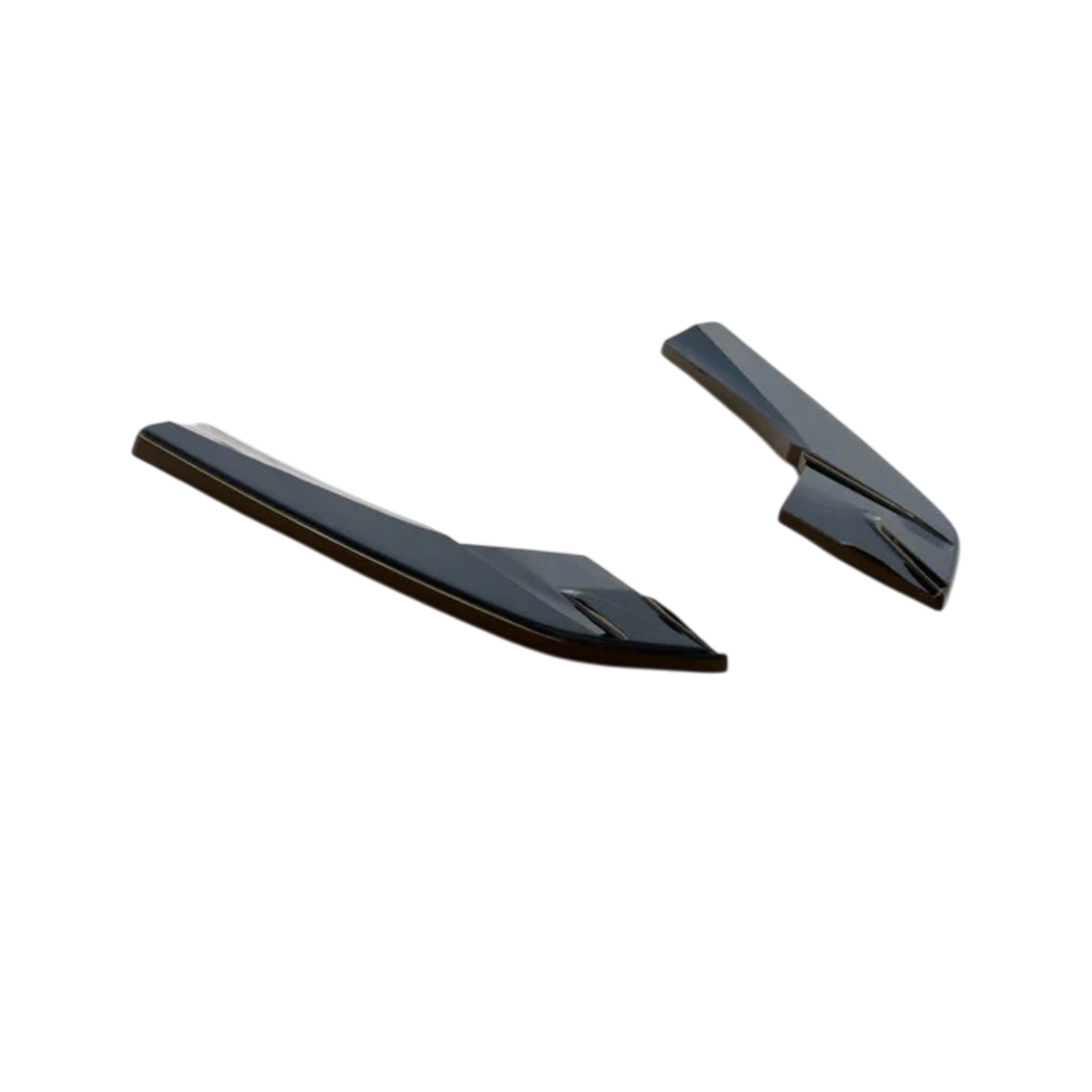 Aero Rear side splitters (Gloss Black) for 13-16 Audi S3/A3 S-Line (sedan) 8V pre-facelift
