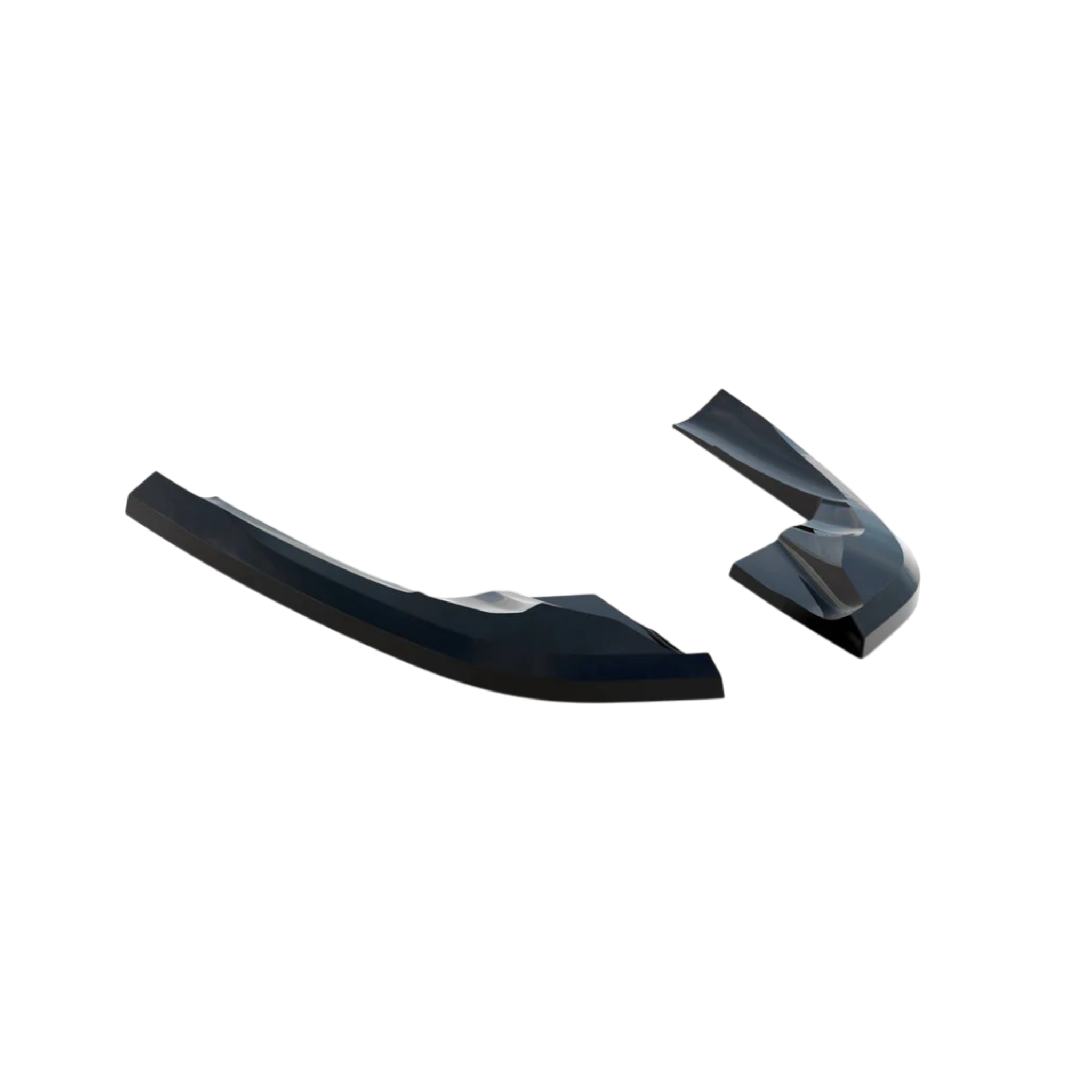 Aero Rear Side Splitters (Gloss Black) for 13-16 Audi S3/A3 S-Line (Hatch) 8V pre-facelift