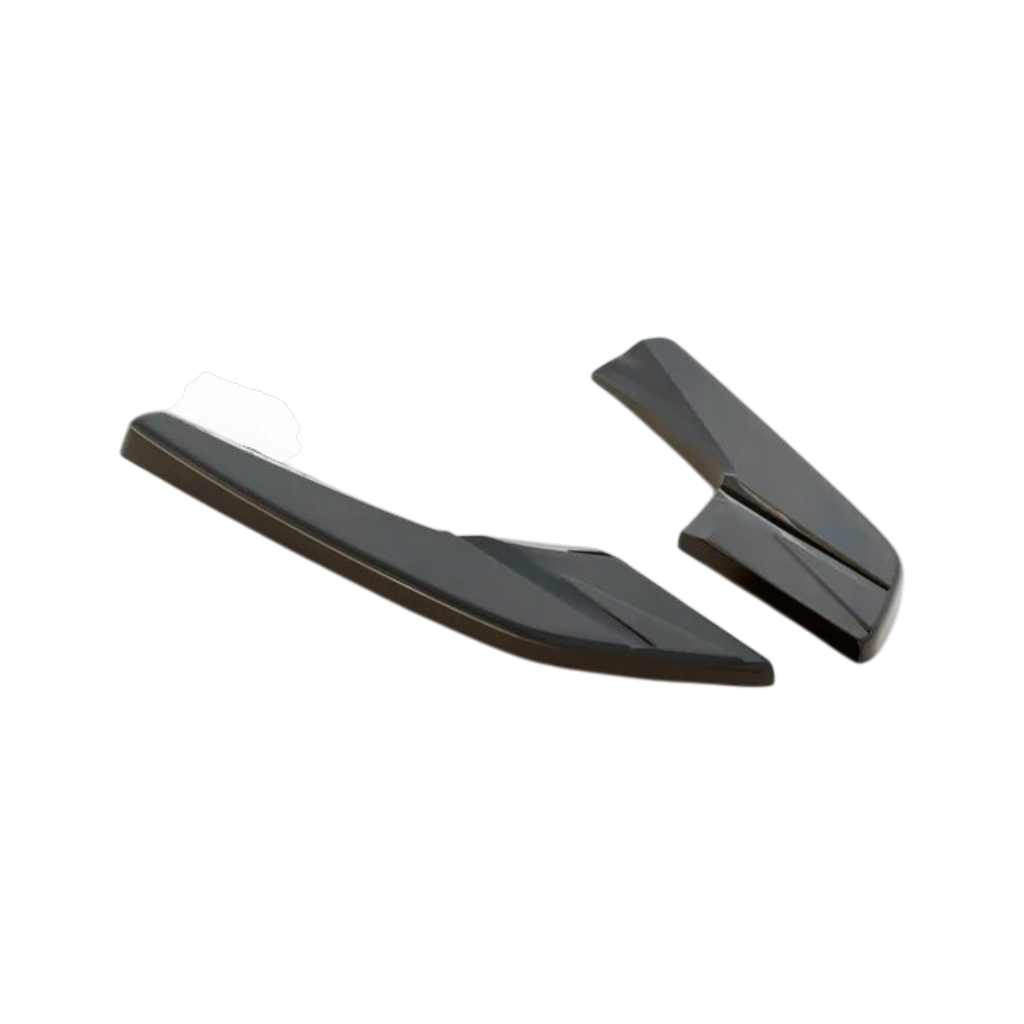 Aero Rear Side Splitters (Gloss Black) for 16-20 Audi S3/A3 S-Line (Sedan) 8V facelift
