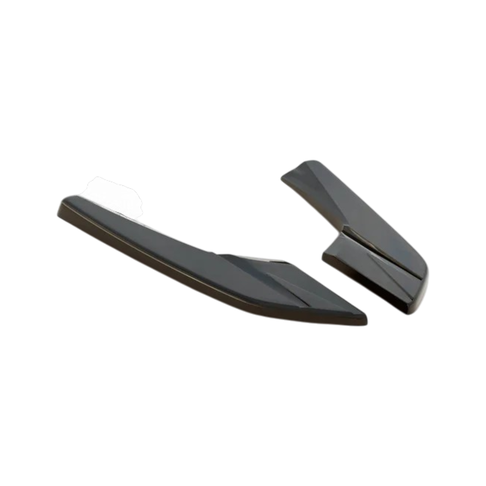 Aero Rear Side Splitters (Gloss Black) for 16-20 Audi S3/A3 S-Line (Sedan) 8V facelift