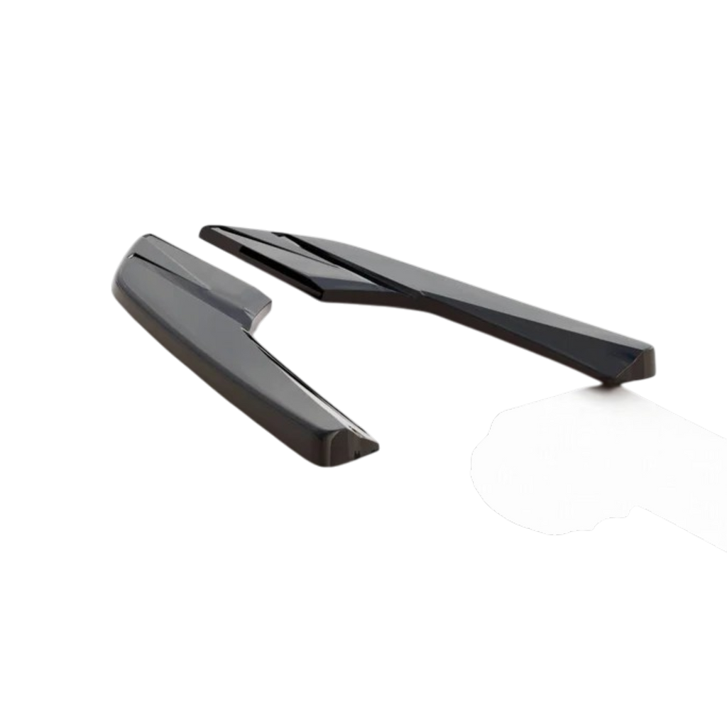 Aero Rear Side Splitters (Gloss Black) for 16-20 Audi S3/A3 S-Line (Sedan) 8V facelift