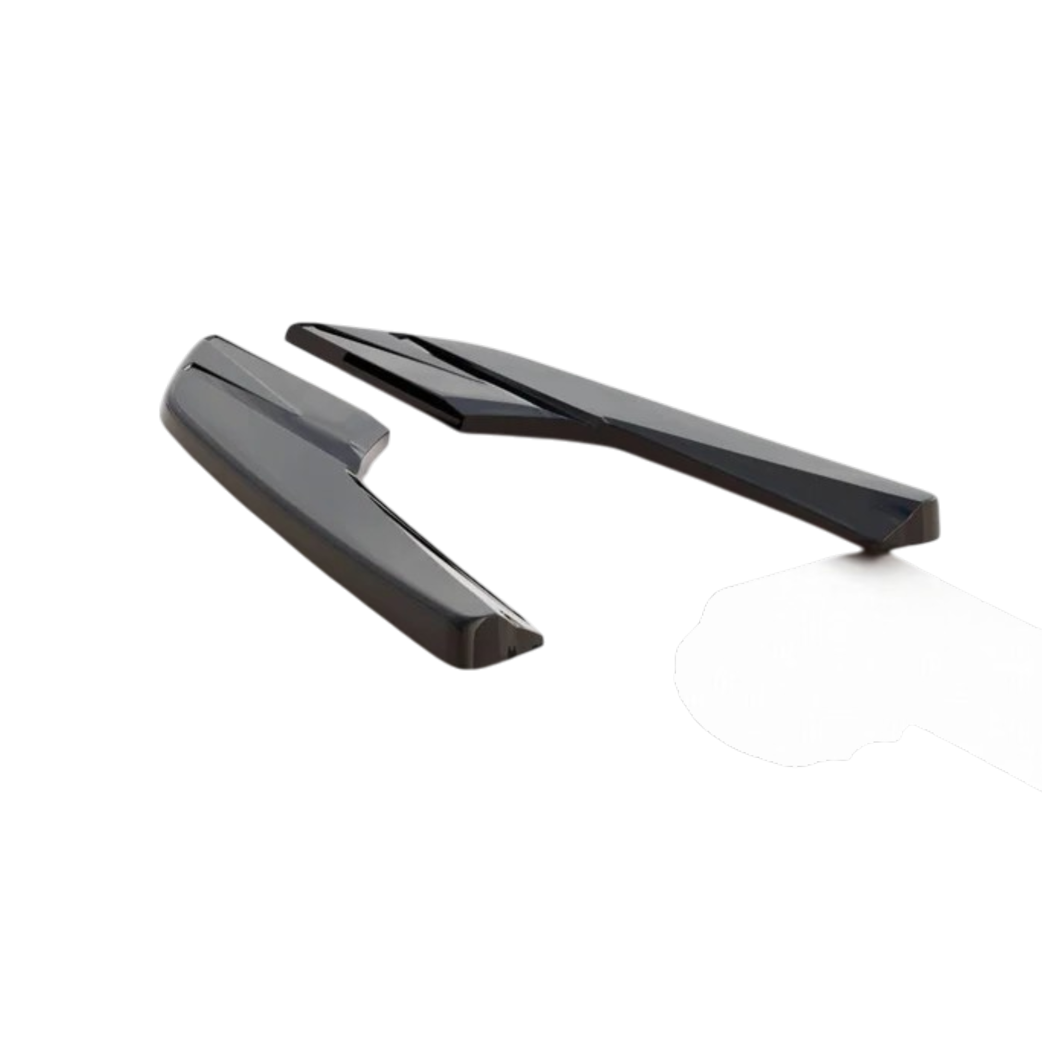 Aero Rear Side Splitters (Gloss Black) for 16-20 Audi S3/A3 S-Line (Sedan) 8V facelift