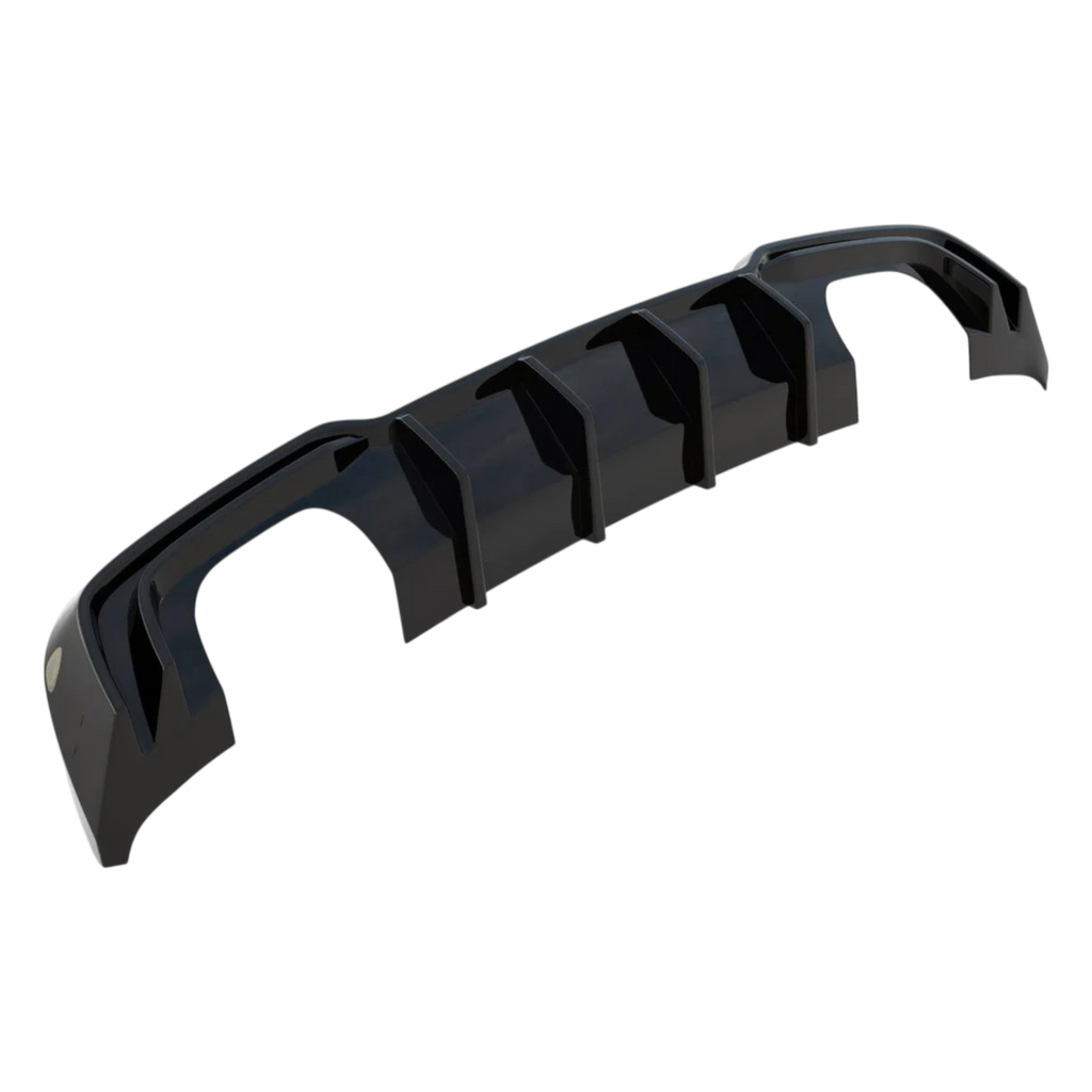 Aero Rear Diffuser (Gloss Black) for 16-20 Audi S3/A3 S-Line (Hatch) 8V Facelift