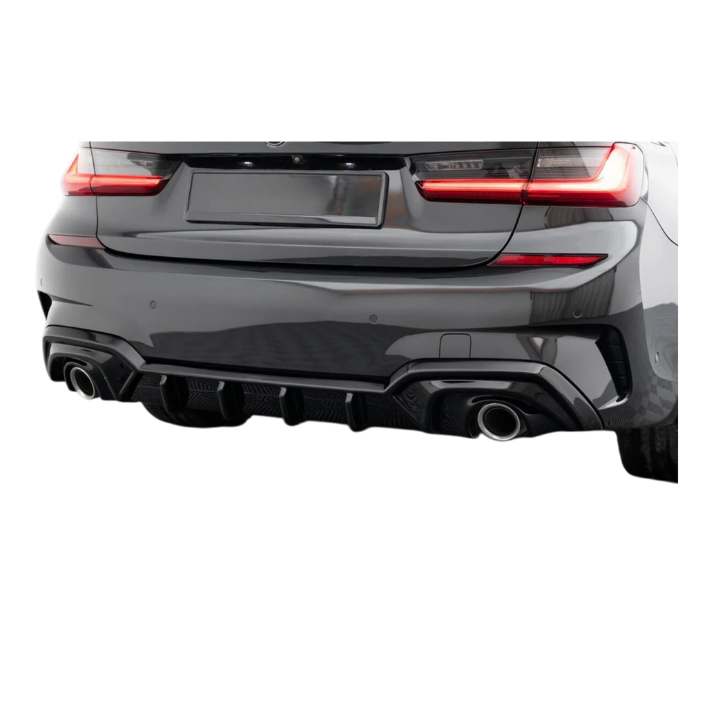 Max Style Diffuser (Gloss Black) for 19-22 BMW 3 Series G20 (M-Sport)