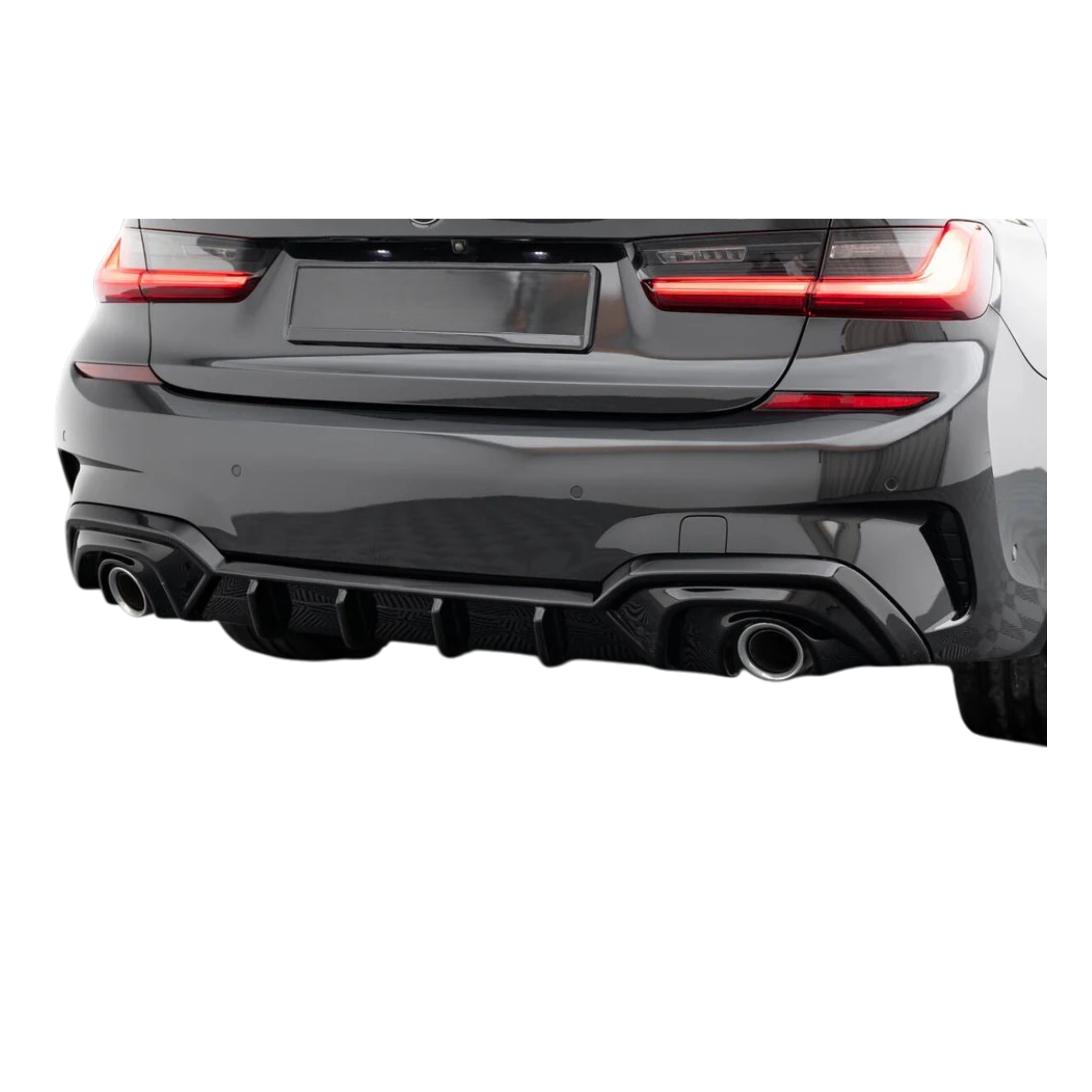 Max Style Diffuser (Gloss Black) for 19-22 BMW 3 Series G20 (M-Sport)