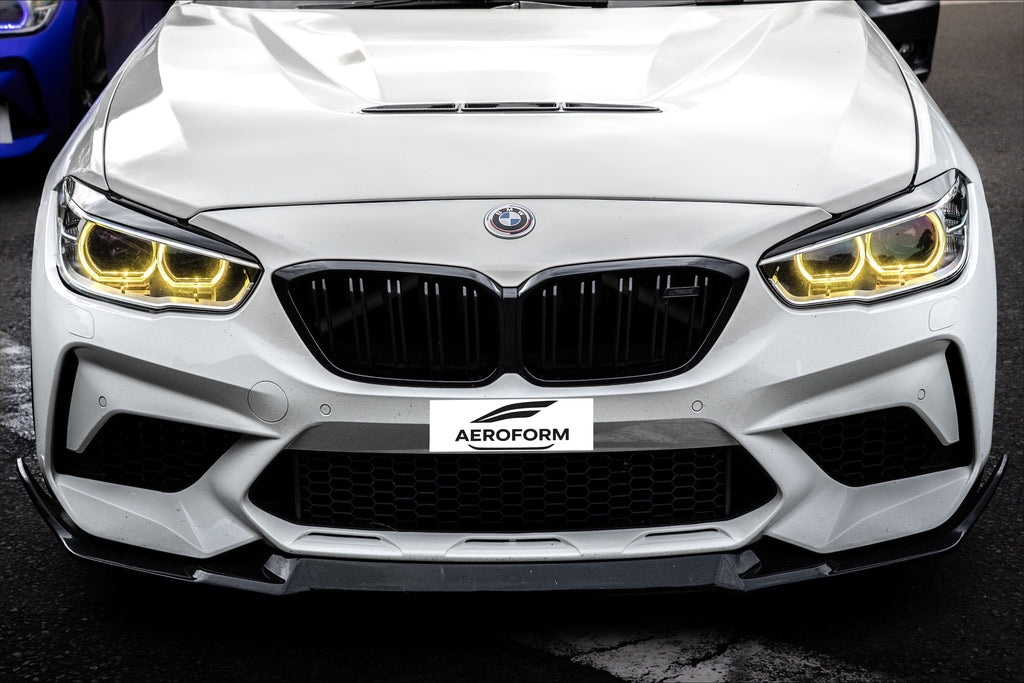 M2 Competition Style Front Bumper for 15-19 BMW 1 Series F20 LCI