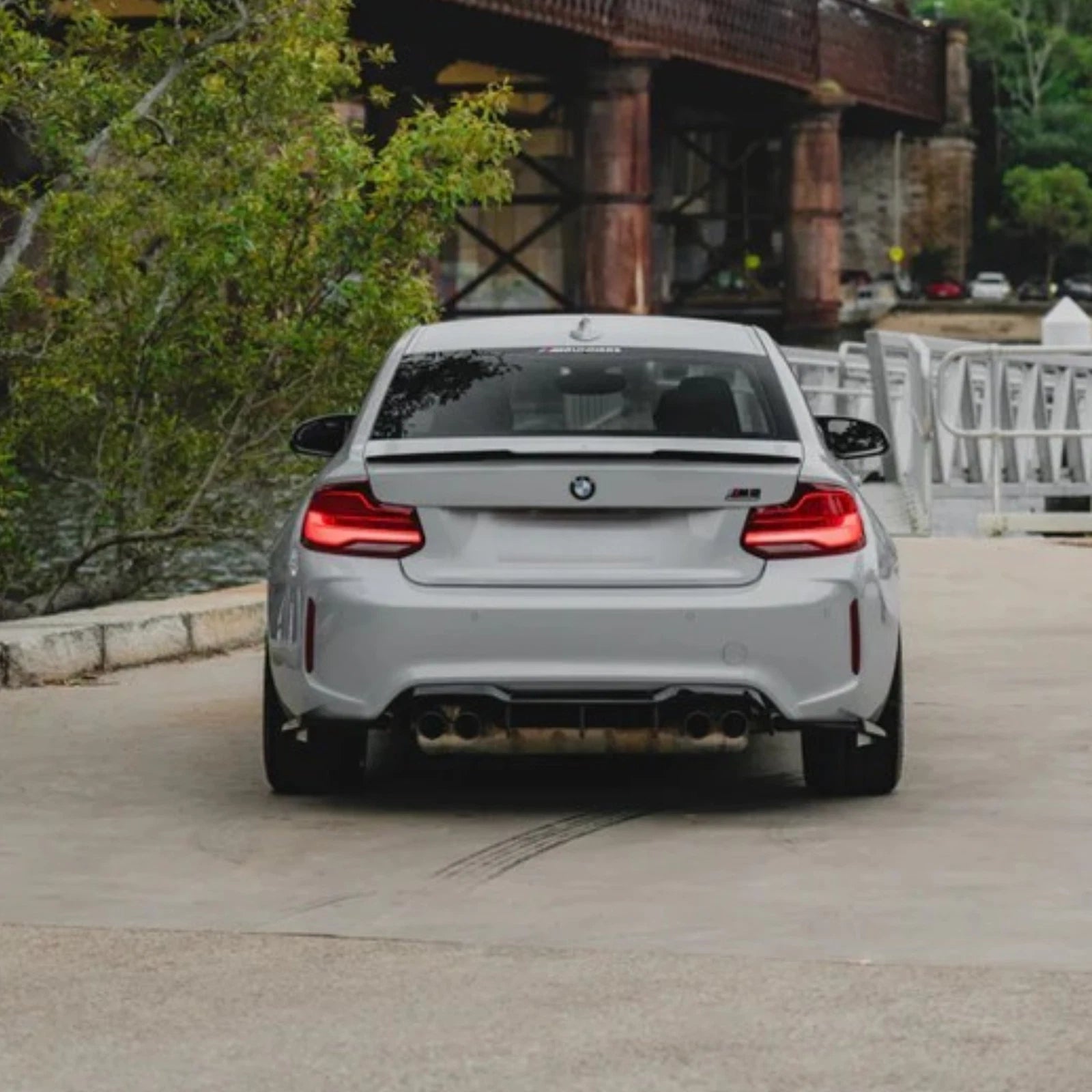 MTC Style Gloss Black Rear Diffuser For BMW F87 M2 &amp; M2 Competition (2016-2022)