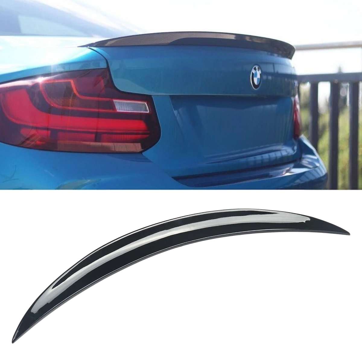 F87 M2 /F22 M-Performance Style Spoiler Gloss Black